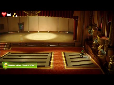 Luigi&#039;s Mansion 3 - Slammed a ghost 7 times in a row (Achievement)