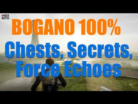 Star Wars Jedi Fallen Order - Bogano 100% (Chests, Secrets, Force Echoes, Databank)