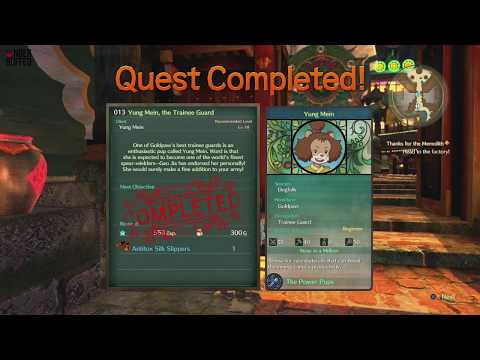 [Ni No Kuni 2] Side Quest #13 - Yung Mein, the Trainee Guard (Citizen 51 Yung Mein)