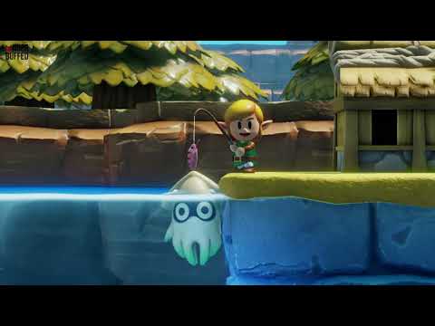 Link&#039;s Awakening - Secret Seashell Location (Mabe Village Fishing)