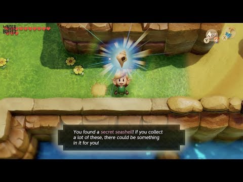 Zelda: Link's Awakening: All Secret Seashells Map and Locations