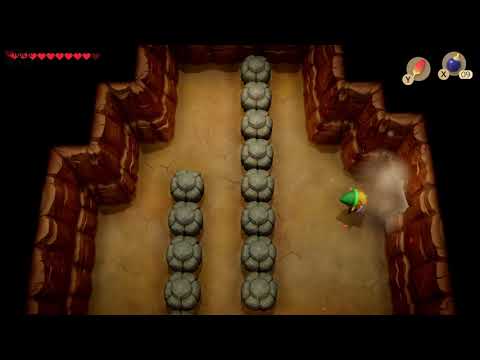 Link&#039;s Awakening - Heart Piece Location (Ukuku Prairie)