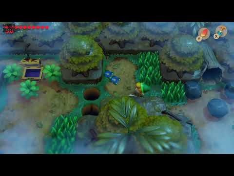 Link&#039;s Awakening - Secret Seashell Location (Mysterious Forest)