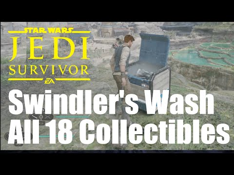 Swindler&#039;s Wash 100% All Collectibles (Chest, Essence, Force Tear, Treasures, Seed Pod)