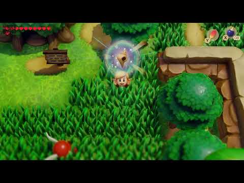 Link&#039;s Awakening - Secret Seashell Location (Ukuku Prairie)