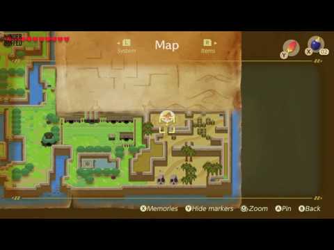 Link&#039;s Awakening - Heart Piece Location (Yarna Desert)