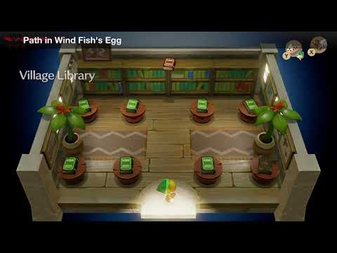 Link&#039;s Awakening - Trade Quest (Path in Wind Fish&#039;s Egg)