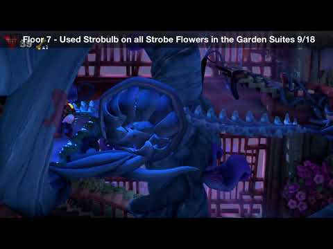 Luigi&#039;s Mansion 3 - Floor 7 Achievement - Used Strobulb on all Strobe Flowers in the Garden Suites