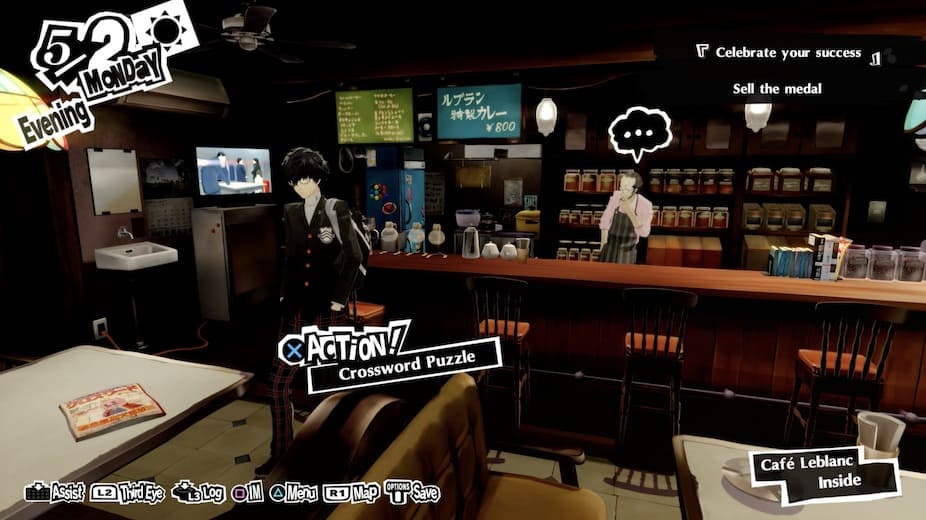 All Crossword Puzzle Answers - Persona 5 Royal - Underbuffed