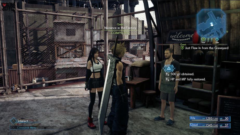 Final Fantasy 7 Remake Nuisance in the Factory