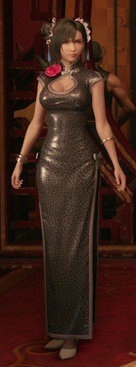 Tifa sporty dress in Final Fantasy 7 Remake