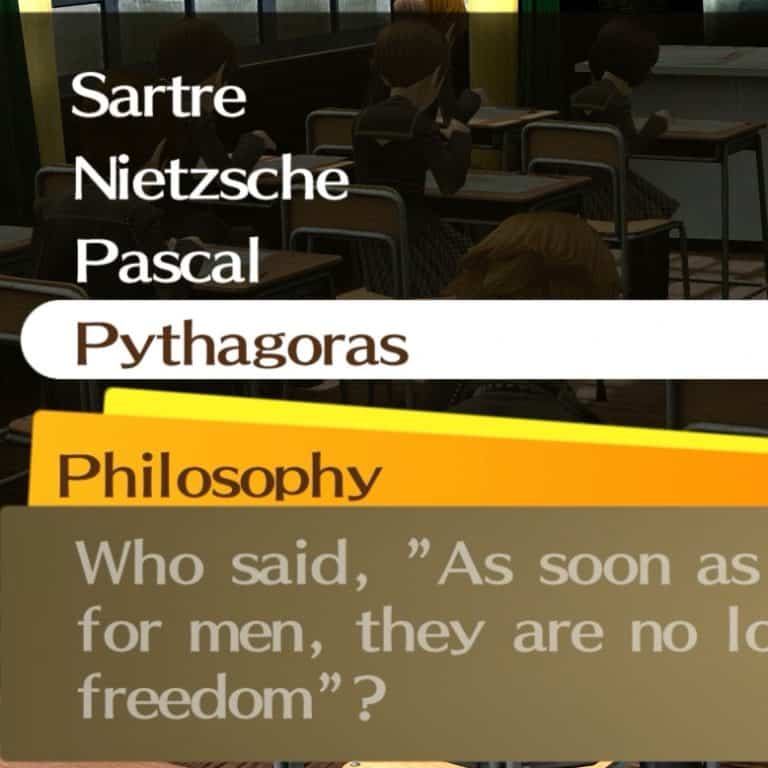 persona 4 golden questions persona 4 golden questions